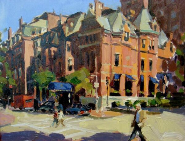 Corner of Dartmouth and Newbury