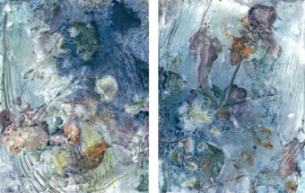 View artwork titled Ocean Diptych