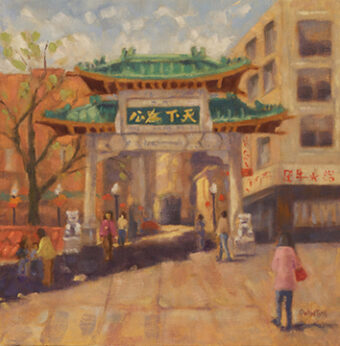 View artwork titled Welcome to Chinatown