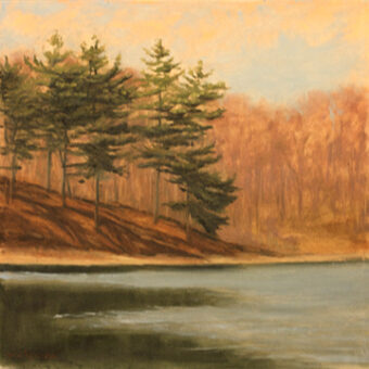 View artwork titled Walden Pond Spring