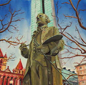 View artwork titled Copley on Copley