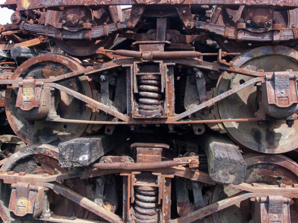 Street Car Trucks at Rest III