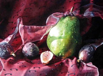 View artwork titled Pear & Figs