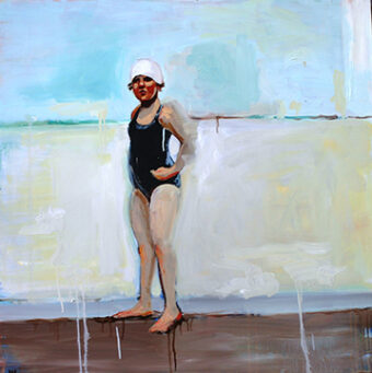 View artwork titled The Swimmer