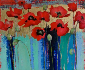 View artwork titled Poppy Field