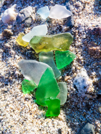 View artwork titled Sea Glass