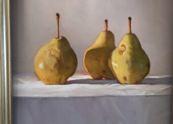 View artwork titled Three Pears