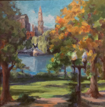 View artwork titled Early Autumn in Boston