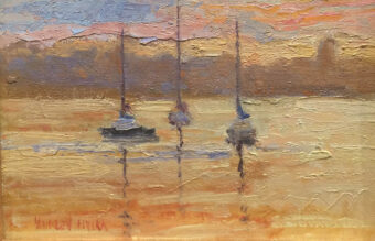 View artwork titled Harbor Glow