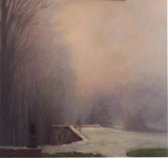 View artwork titled Parkland in Fog