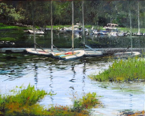 Sailboats in the Cove