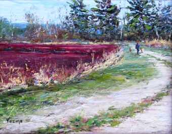 View artwork titled Gray Winter Bog