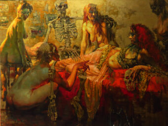 View artwork titled GOLDEN DRAME