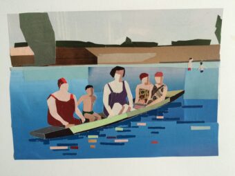 View artwork titled Summer on the Danube