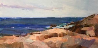 View artwork titled Pink Granite