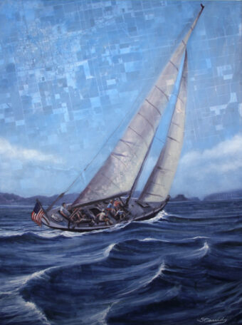 View artwork titled Blue Skies