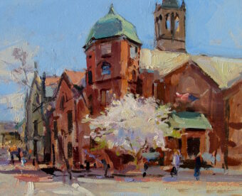 View artwork titled Spring in Boston
