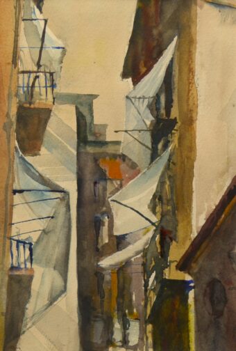 View artwork titled Sails in the Wind