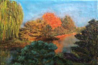 View artwork titled Autumn Reflections