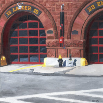 View artwork titled Ladder 15 and Engine 33