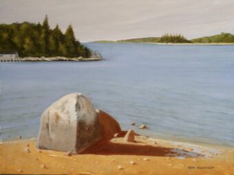 View artwork titled Rock’in Maine
