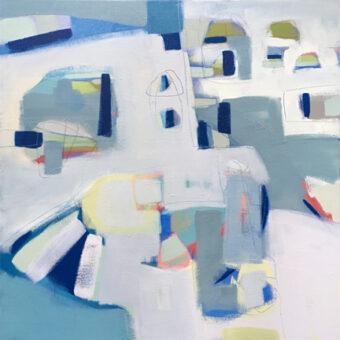View artwork titled Indigo Meandering
