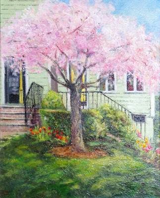 View artwork titled Flowering Cherry No. 2