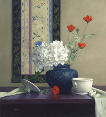 View artwork titled Red Poppies