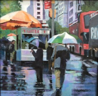 View artwork titled New York City Rain