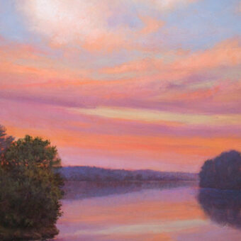 View artwork titled River Dusk