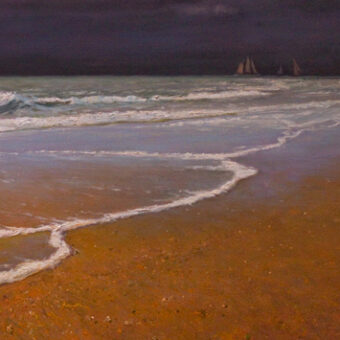 View artwork titled Along the Squall Line