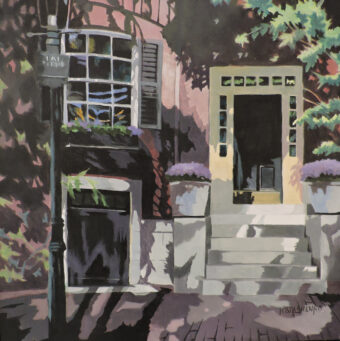 View artwork titled Beacon Hill Doorway