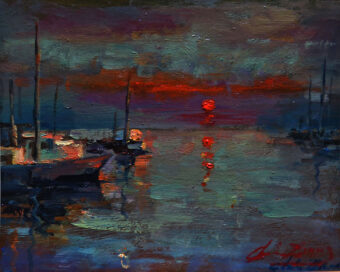 View artwork titled Sunset