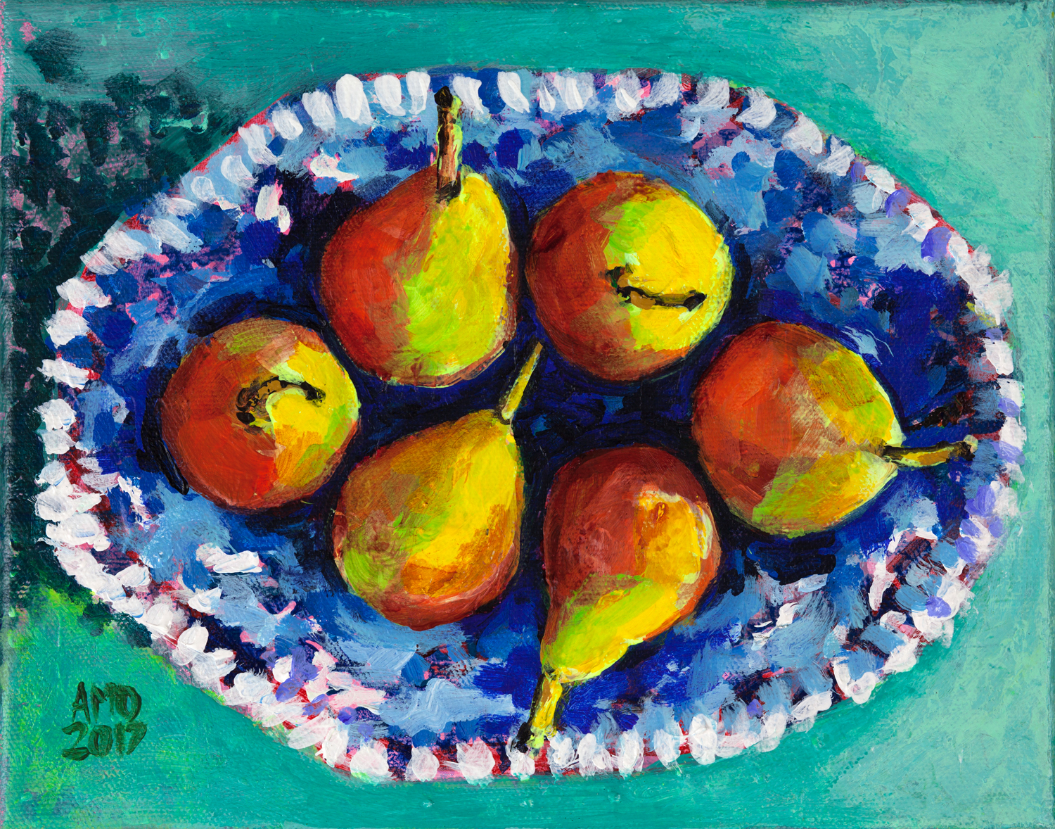 "Forelle Pears" from Copley's EATALY