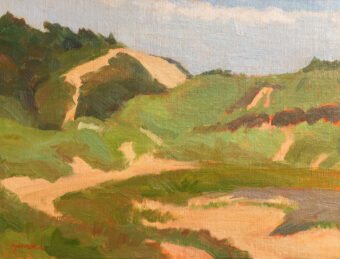 View artwork titled Great Island August