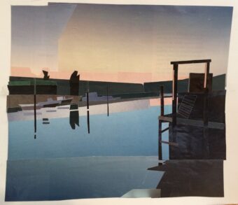 View artwork titled Evening in Eastham