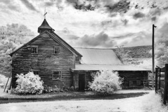 View artwork titled Old Barn II