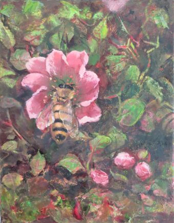 View artwork titled Honey Bee