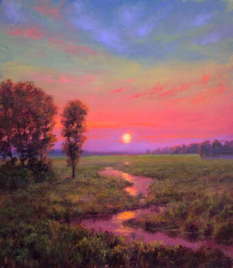 View artwork titled The Lure of the Wetlands