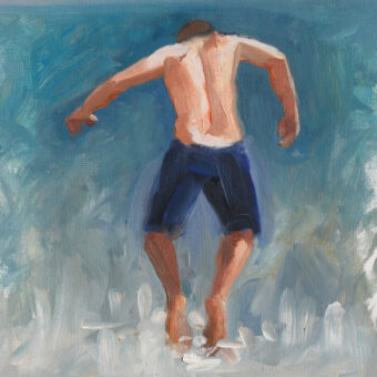 View artwork titled Jumping Waves