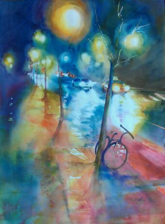 View artwork titled Midnight Lights