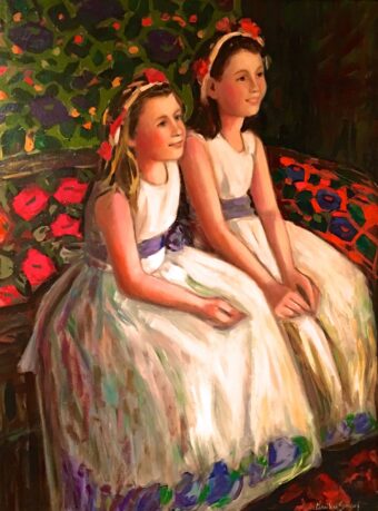 View artwork titled Madeline and Carolyn