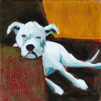 View artwork titled Dog-tired