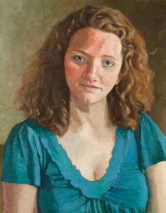 View artwork titled Girl with Red Hair