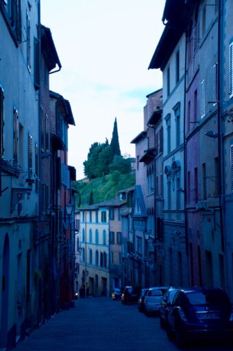 View artwork titled Una Passegiatta, Tuscany, Italy