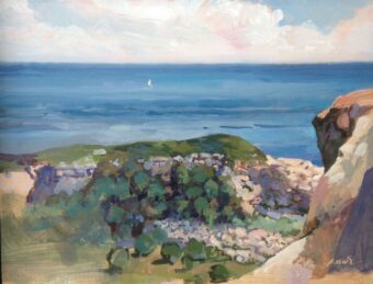 View artwork titled Folly Point Quarry 1