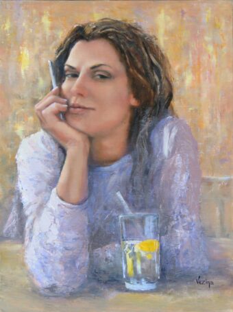 View artwork titled Soda Water with Lemon