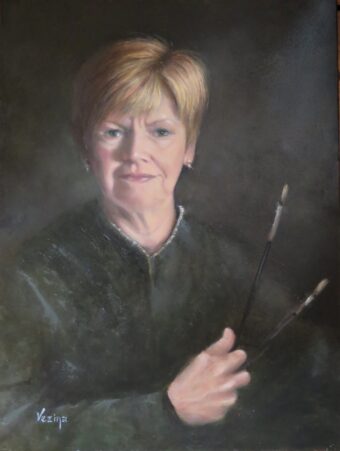 View artwork titled Artist Self Portrait