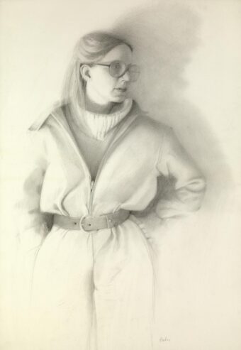 View artwork titled Miriam in Jumpsuit