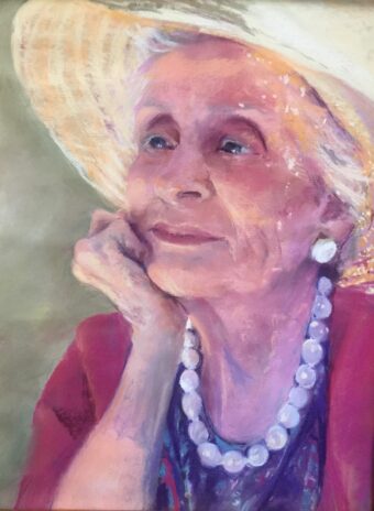 View artwork titled Lady in Waiting